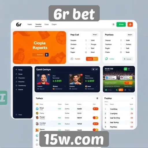 Interface do usuário do 6r bet é intuitiva